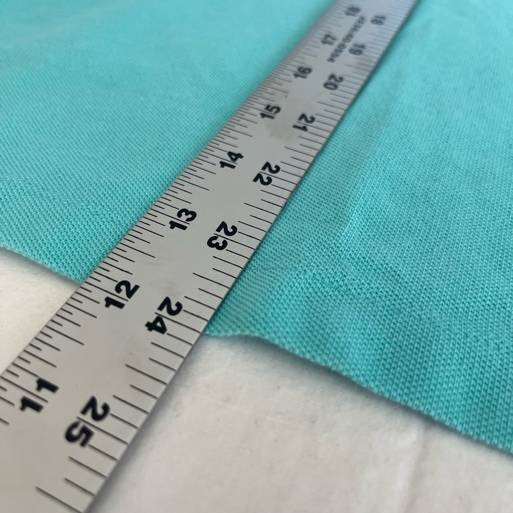 LAUREN RALPH LAUREN pastel Blue shortsleeve Polo shirt petite L tennis prep - Picture 8 of 8
